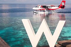 Wasserflugzeug W Maldives