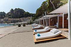 Beach Cabanas Belmond Villa Sant Andrea