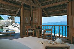 Schlafzimmer Six Senses Ninh Van Bay