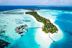 Vogelperspektive Insel Niyama Private Islands Maldives