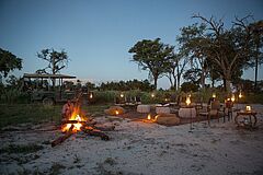 Lagerfeuer Abu Camp