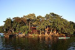 Exterior Jicaro Island Ecolodge
