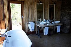 Badezimmer Singita Faru Faru Lodge