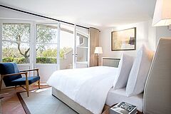 Blick St. Tropez La Reserve Ramatuelle Hotel & Spa Garten
