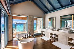 Overwater Bathroom Raffles Maldives Meradhoo