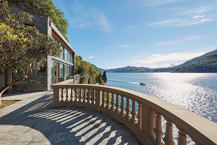 Terrasse Mandarin Oriental Comer See Villa Rocca