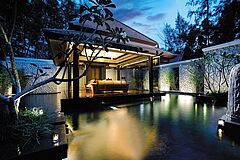 Schlafzimmer Thailand Phuket Banyan Tree DoublePool Villas