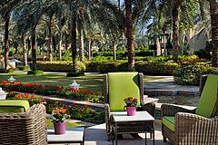 Dubai One&Only Royal Mirage Residence & Spa Gartenterrasse