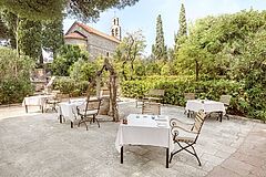 The Piazza Aman Sveti Stefan Montenegro