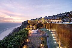 View Lower Pool Cliff Bulgari Resort Bali