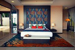 Villa Bedroom Borneo Eagle Resort