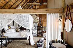 Schlafzimmer Singita Ebony Afrika