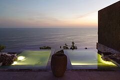 Hot Cold Plunge Pool Bulgari Resort Bali