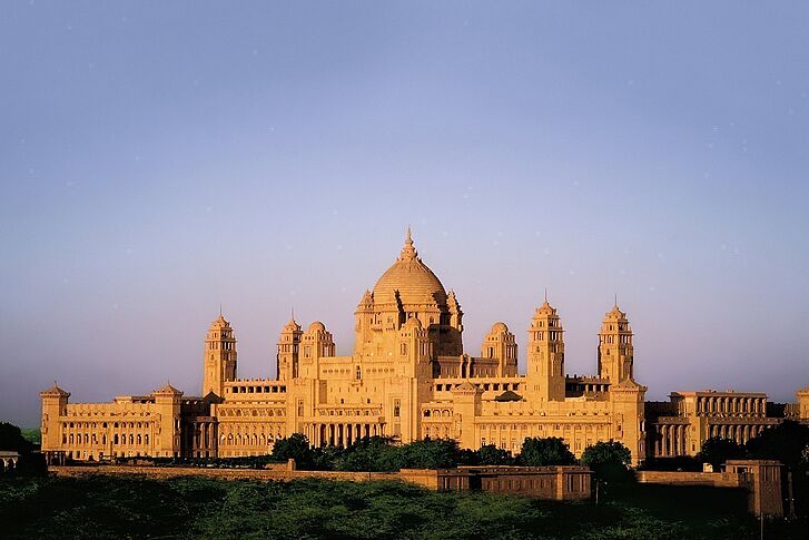 Exterior Umaid Bhawan Palace, Jodhpur