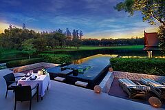 Thailand Phuket Banyan Tree DoublePool Villas Dinner