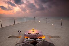Beach Milaidhoo Island Maldives