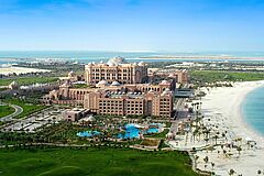 Vogelperspektive Abu Dhabi Emirates Palace