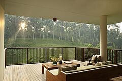 Ausblick von der Terasse - Alila Ubud