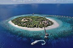 Aerial Overview Park Hyatt Maldives Hadahaa 