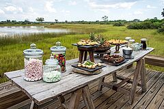 Snacks Vumbura Plains Camp