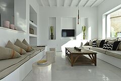 Wohnzimmer 4 Villa N°3 auf Paros