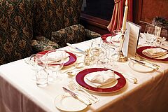 Dinner Edinburgh Belmond Royal Scotsman