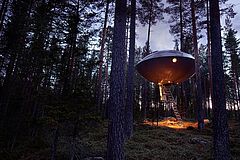 Architektur Schweden Harads Treehotel