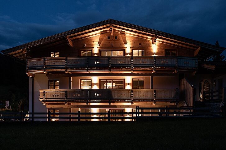 Österreich Kirchberg in Tirol Kitz Boutique Chalet Außenfasade