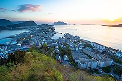 Stadt Norwegen Hotel Brosundet Ålesund