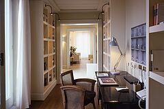 Bibliothek Rom Hotel de Russie Italien