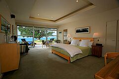 Schlafzimmer Whare Kea Lodge & Chalet