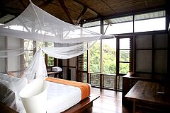 Bedroom Jicaro Island Ecolodge