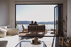Aussicht Veranda Lilypad Palm Beach
