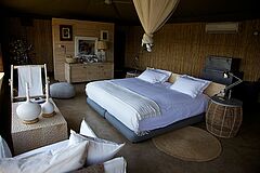 Schlafzimmer Singita Faru Faru Lodge