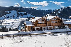 Chalet Außen Winter Senhoog Luxury Holiday Homes