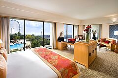 Schlafzimmer Mandarin Oriental Singapore