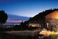 Italien Florenz Belmond Villa San Michele Dinner