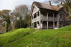 UK Devon Hotel Endsleigh Holzhaus