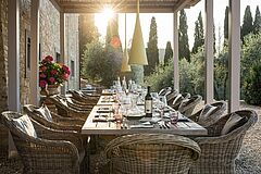 Table Gazebo Vitigliano Tuscan Relais & Spa