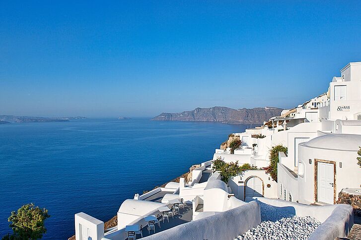 Blick Santorin Canaves Oia Hotel