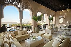 Terrassenblick Dubai One&Only The Palm