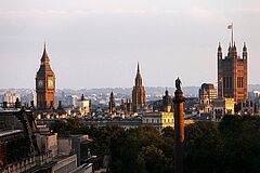 Ausblick UK London Hotel Café Royal 