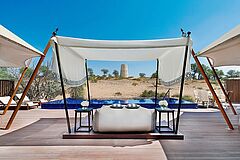 Tented Villa Pool The Ritz Carlton Al Wadi Desert