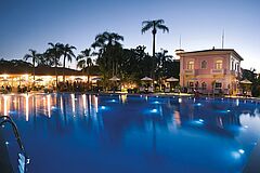 Pool Abendstimmung Belmond Hotel Das Cataratas