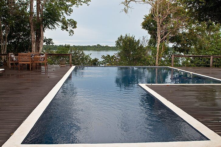 Piscina Anavilhanas Jungle Lodge