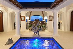 Grenadines Mustique Villas Asiatischer Brunnen