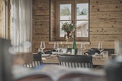 Abendessen Senhoog Luxury Holiday Homes