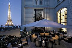 Ausblick Paris Shangri La Paris