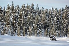 Snowmobil Fjellborg Arctic Lodge