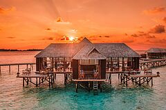 Mandhoo Sunset Conrad Maldives
